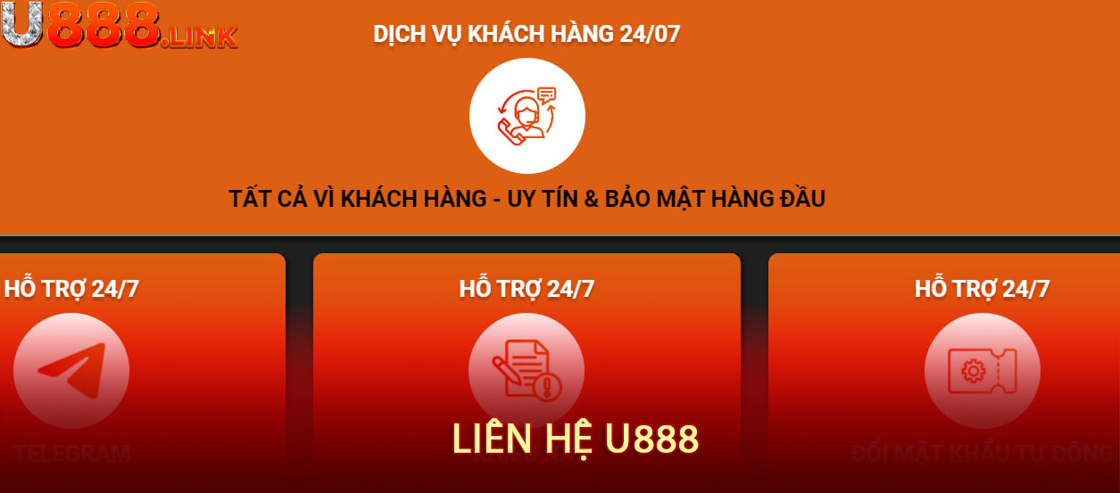 liên hệ u888