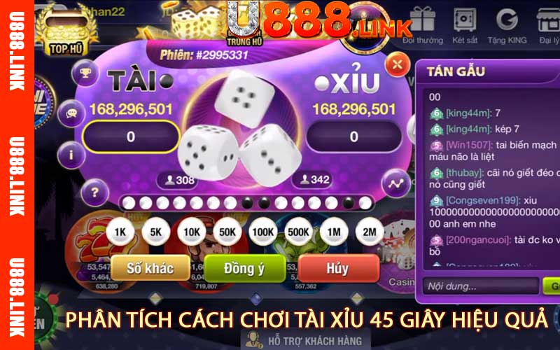 Phân tích cách chơi tài xỉu 45 giây hiệu quả